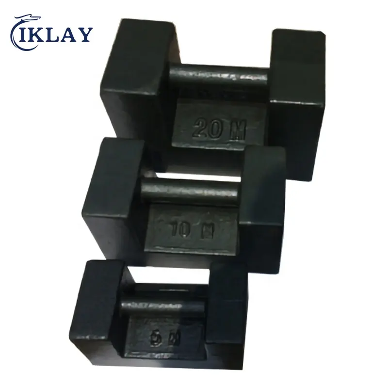 OIML M1 M2 Weighing 5kg 10kg 20kg 25kg 50kg Cast Iron Test Weights Casting 100kg 200kg 500kg Counter Weight Crane Test Weight