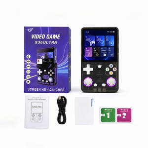 Consola de Juegos Portátil X36 Ultra con Batería de Larga Duración de 3500 mAh, Pantalla de 4.2 Pulgadas, 128 GB, Retro Clásica - Product Image 4