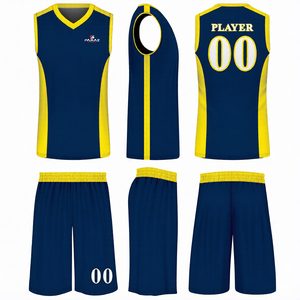 Uniforme de basket-ball personnalisé avec logo d'équipe, vêtements de sport imprimés très demandés, uniforme de basket-ball en polyester - Product Image 1