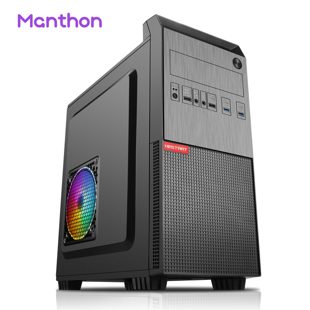 High Quality Support Optical Drive Mid Tower PC Computer Casing 0.45 Board Cabinet for PC TOP Mounted Handle PC Computer Case