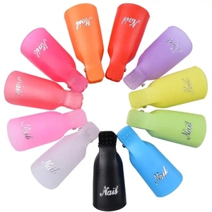 10 unids/bolsa colorido acrílico Nail Art Soak Off Cap Clips Limpieza de <span class=keywords><strong>uñas</strong></span> manicura UV Gel polaco Soak off Wrap herramientas <span class=keywords><strong>para</strong></span> el dedo - Product Image 3