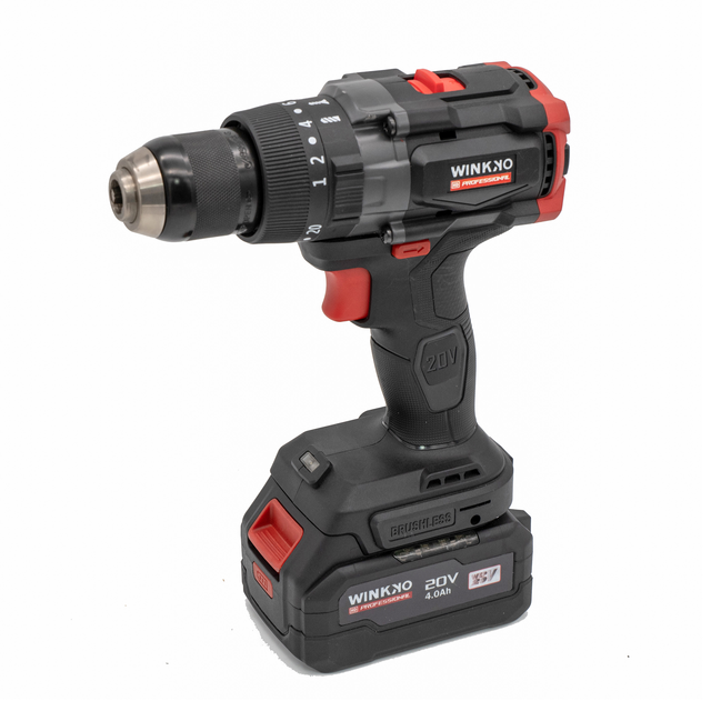 20V 18V Industrial OEM Impact Drill Kit Cordless Drill with Brushless Motor 120N.m Torque Heavy-Duty Household Power Tool