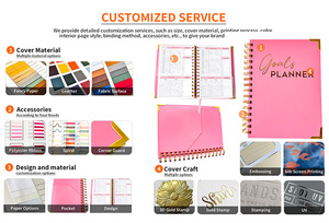 Agenda <span class=keywords><strong>Santé</strong></span> A4 Personnalisable en Cuir PU Rigide 2026 avec Papier Offset et Pages Épaisses pour Usage au Bureau et Idées Cadeaux - Product Image 4