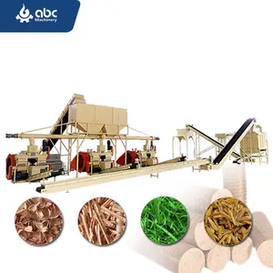 Indonesia Stamping Type 2 In 1 Briquette & Pellet Machine Wood Briquette Production Line