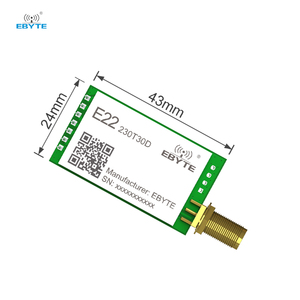 Module sans fil Lora à spectre étalé Ebyte E22-230T30D-V2 SX1262 anti-interférence, petite taille, 10 km, 30 dBm, 230 MHz, économique - Product Image 2
