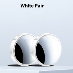 2 pz specchio con cornice convessa per punto cieco con 360 gradi regolabile in chiaro per la sicurezza del retrovisore alla guida di <span class=keywords><strong>accessori</strong></span> per auto per camper - Product Image 6