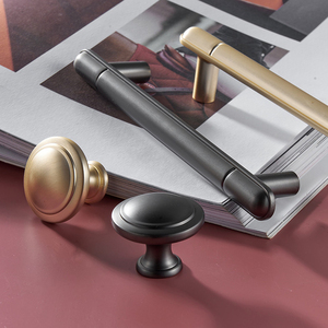 Minimalist T-Bar Cabinet Pulls Zinc Alloy Drawer Handles for Modern Villa Kitchen and Furniture - Product Image 4