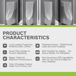 ก้อนปัสสาวะเปลี่ยนสีอัจฉริยะพร้อมเครื่องกำจัดกลิ่นและขจัดตะกรันเหมาะสำหรับโรงเรียน - Product Image 3