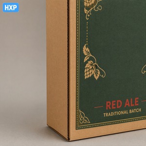 Individuell Bedruckte Kraft-Tragetasche für Flaschenbier - Product Image 3