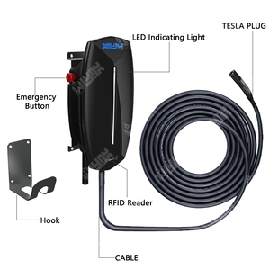 Olink Mini Ev Chargeur <span class=keywords><strong>Wallbox</strong></span> 11kw Niveau 2 Station de charge rapide 48A NACS chargeur tesla Wall Mount EV Chargeur - Product Image 3