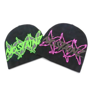 Gorro de punto de pescador con logotipo personalizado colorido barato de invierno - Product Image 6