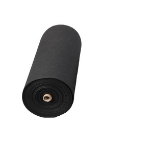 Toile <span class=keywords><strong>anti</strong></span>-mauvaises herbes pour le contrôle de l'érosion, géotextile 200 GSM, tissu en fibre PP noir - Product Image 1