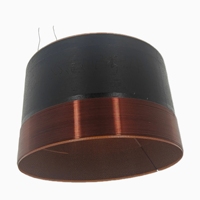 Pièces de haut-parleur passif en titane TGL de haute qualité 75,5 mm, résistant aux hautes températures, bobine de basses, embout de phase, unité de pilote