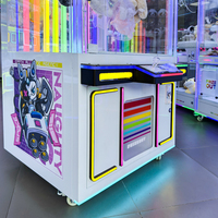 Naughty Dog JDJ-DJ1 Machine de jeu d'arcade à monnayeur pour poupées en peluche, à coupes multiples, avec conception de monnayeur personnalisée, en métal