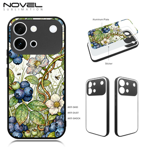 เคสโทรศัพท์ Vivo S60 5G สำหรับงานซับลิเมชั่น - เคสโทรศัพท์แบบกำหนดเอง TPU ป้องกันพร้อมแผ่นอะลูมิเนียมสำหรับพิมพ์ลาย DIY - Product Image 2