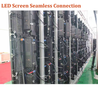 Grand Écran LED Mur Vidéo HD Suspendu P3.9 P4.8, Écran LED Extérieur de Location pour Scène et Concert
