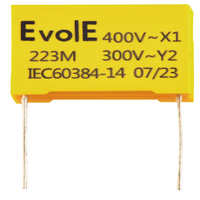 Condensateur de sécurité Y2 de type boîtier EV-CT7B, condensateur céramique X1 Y1 Y2 400VAC 22nF 10-10000pF CQC VDE UL cULus EvolE