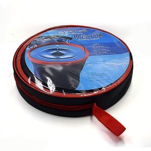 IStapromo Regalos: Cubo Plegable para Camping al Aire Libre, Contenedor de Agua Portátil, Cubo de Lavado Plegable para Playa, Viajes, Oxford - Product Image 3