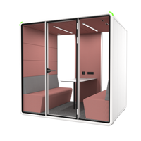 Cabines téléphoniques insonorisées pour bureau à domicile, cabines privées pour bureau, HECOR BOX, cabine acoustique pour réunions et interprétation, cabine médicale