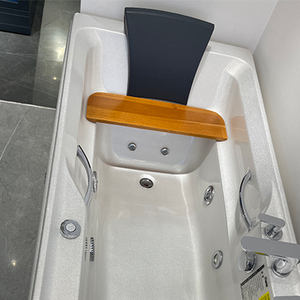 Neues Produkt in China Acryl freistehende Jet Whirlpool Badewanne Badewanne <span class=keywords><strong>Massage</strong></span> gerät einweichen - Product Image 4