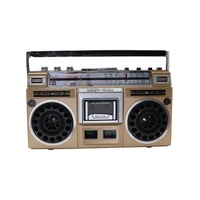 MLK-991BT Rétro style accueil radio portable Am Fm Sw radio cassette enregistreur avec construit en haut-parleurs stéréo