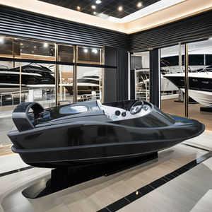 전문가용 고성능 스피드 보트: 워터 스포츠 애호가를 위한 내구성 뛰어난 유리섬유 디자인 - Product Image 1