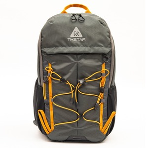 Mochila de Senderismo Multifuncional Ligera para Exteriores, Unisex, Gris, Material PU, Minimalista, para Viajes y Escuela, con Mini Compartimento D - Product Image 1