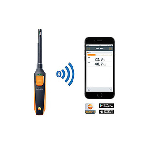 Termohigrómetro Testo 605i Nuevo y Original, Operado a través de Teléfono Inteligente 0560 2605 03 - Product Image 3