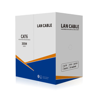 Cable de Red de Alta Calidad UTP FTP, 305m por Rollo, Precio por Rollo, RI45 Cat5 Cat5e Cat6 Cat6e Cat 6