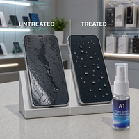 Protecteur d'écran liquide de qualité industrielle A1, nano micro-silice, céramique invisible modifiée, anti-rayures, anti-traces de doigts