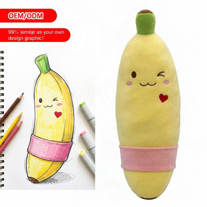 Fabricante <span class=keywords><strong>de</strong></span> Juguetes <span class=keywords><strong>de</strong></span> Peluche Personalizados al por Mayor, Mini Llavero <span class=keywords><strong>de</strong></span> Peluche con Diseño <span class=keywords><strong>de</strong></span> Plátano que Abre los Ojos, Decoraciones Temáticas <span class=keywords><strong>de</strong></span> Frutas - Product Image 1