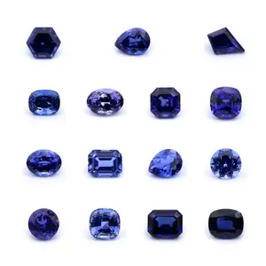 Wholesale Lab Grown Gemstone Corundum Stone Royal Blue Sapphire Gemstones Lab Grown Sapphire For Fine Jewelry Making