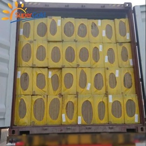 Supergold nước bằng chứng sợi đá len Hội Đồng Quản trị 80mm 140kg/m3 đá len Hội Đồng Quản Trị cho mái nhà cách nhiệt - Product Image 5