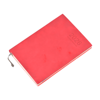 Carnet de notes personnalisé, épaissi, pages intérieures rouges, idéal pour offrir, fabrication professionnelle sur mesure.