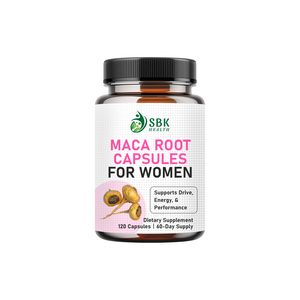 Cápsulas de Raíz de Maca en Stock de Fábrica, Tabletas de Suplemento Energético, Potenciador Natural de Vitalidad para Mujeres, Equilibrio Hormonal - Product Image 1