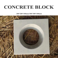Bloc de béton préfabriqué pour clôtures de jardin, murs extérieurs, ventilation et applications décoratives