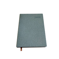 Carnet en lin à couverture rigide format A5 avec impression personnalisée