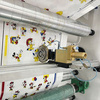 Machine d'impression flexographique de type empilable pour emballages alimentaires, boîtes à pizza, boîtes à hamburgers, en tissu non tissé, 6 couleurs, qualité industrielle