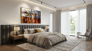 Lienzo Acrílico Texturizado con Diseño de Naturaleza Muerta, Arte Mural Lavable Hecho a Mano para Decoración del Hogar, Venta al Por Mayor - Product Image 3