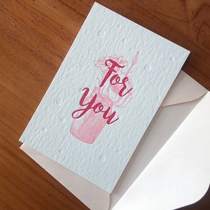 Cartes de remerciement pliées avec enveloppes pour magasin de vêtements - Product Image 6