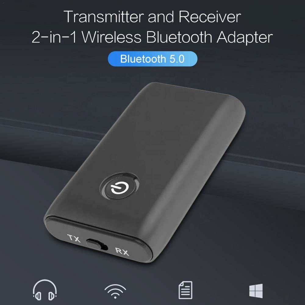 Adattatore Bluetooth T3 Trasmettitore E Ricevitore 2 In 1 – Bassa Latenza AptX – Per Auto, TV, PC