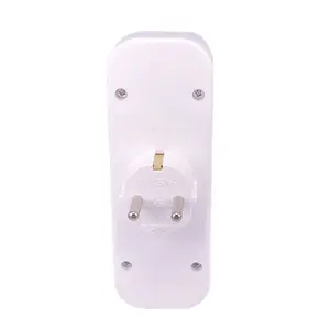 Avrupa tarzı 2 Pins dişi uçlu uzatma kablosu Schuko Euro fiş adaptörü Euro CEE7/7 Schuko CEE7/3 duvar çıkış soketi - Product Image 3