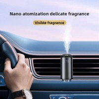 Diffuseur d'aromathérapie créatif en alliage d'aluminium pour grille d'aération de voiture, élimination des odeurs et rafraîchissement de l'habitacle (vente en gros)