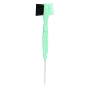 <span class=keywords><strong>Peigne</strong></span> à <span class=keywords><strong>queue</strong></span> de rat multifonction 3 en 1 à double usage avec aiguille en acier Brosse à sourcils <span class=keywords><strong>Peigne</strong></span> de contrôle des cheveux - Product Image 3
