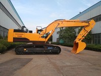 Excavatrice hydraulique YC485 280 kW, machine haute performance pour le creusement de roches, la démolition lourde et les opérations de chargement