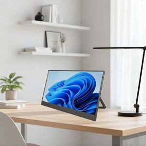 Moniteur de jeu portable 14 pouces 60Hz FHD 16:10 4ms 100% SRGB IPS HDR HD, deuxième écran pour ordinateur portable, écran tactile - Product Image 1