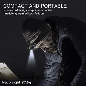 Налобный фонарь на аккумуляторе 18650, светодиодный, OEM, для кемпинга, портативный, водонепроницаемый, для экстренных ситуаций и походов - Product Image 4