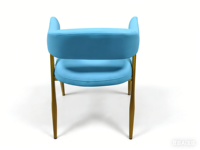 Chaise moderne à prix d'usine, chaise en acier et en fer pour café, restaurant et salon de thé