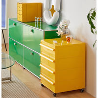 Meuble de rangement simple et moderne pour chambre à coucher, table de chevet, armoire mobile créative, meuble de salon, mobilier de chambre simple