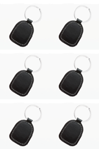 P08 Fob kunci RFID Mini, dengan 125 Khz 13.56mhz bahan PVC tahan air Chip khusus pengkodean NFC Hotel aplikasi kartu bisnis - Product Image 5